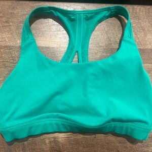 Athleta sports bra. Good quality! Gently used, Kelly Green